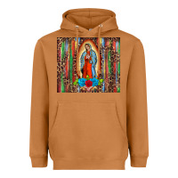 Meerkat our lady of Guadalupe serape Heavyweight Hoodie - BarkalooDesign