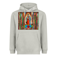 Moon Dust our lady of Guadalupe serape Heavyweight Hoodie - BarkalooDesign