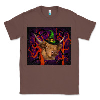 Chestnut halloween glitter highland cow tumbler Classic Tee - RanaPortraitStore
