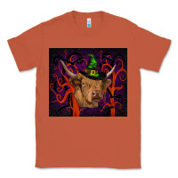 Copper halloween glitter highland cow tumbler Classic Tee - RanaPortraitStore