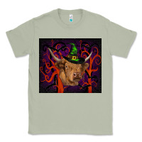 Matcha halloween glitter highland cow tumbler Classic Tee - RanaPortraitStore