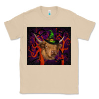 Mushroom halloween glitter highland cow tumbler Classic Tee - RanaPortraitStore
