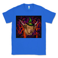 True Royal halloween glitter highland cow tumbler Classic Tee - RanaPortraitStore