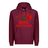 Burgundy rosebud  motel schtts creex Premium Hoodie - Bettercallsaul