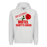Dove Grey rosebud  motel schtts creex Premium Hoodie - Bettercallsaul