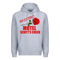Heather Grey rosebud  motel schtts creex Premium Hoodie - Bettercallsaul