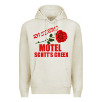 Oatmeal Heather rosebud  motel schtts creex Premium Hoodie - Bettercallsaul