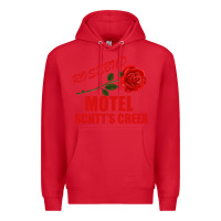 Red rosebud  motel schtts creex Premium Hoodie - Bettercallsaul