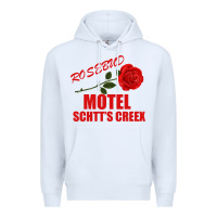 White rosebud  motel schtts creex Premium Hoodie - Bettercallsaul