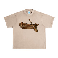 French Oak rowboat Urban Heavy Tee - BarkalooDesign