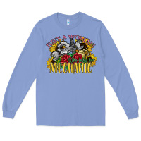Colony Blue just a woman who loves her mechanic Long Sleeve Tee - SublimationCraftShop