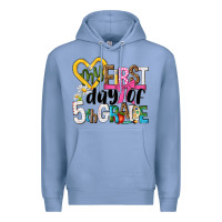 Colony Blue my first day of 5th grade Premium Hoodie - NancyCooperArtShop