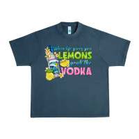 Midnight Navy when life gives you lemons Urban Heavy Tee - texasbilliewilder