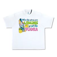 White when life gives you lemons Urban Heavy Tee - texasbilliewilder