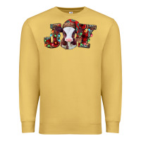 Antique Gold joy baby cow christmas Premium Sweatshirt - Jasminsmagicworld
