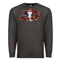 Smoke joy baby cow christmas Premium Sweatshirt - Jasminsmagicworld