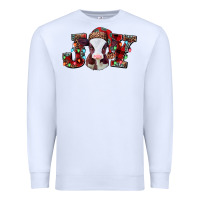 White joy baby cow christmas Premium Sweatshirt - Jasminsmagicworld