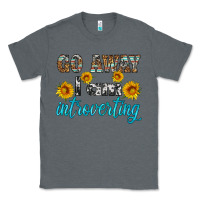 Charcoal Heather go away i am introvering Classic Tee - HRA Design Shop