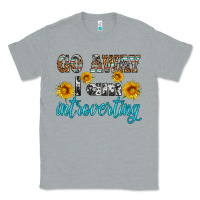 Heather Grey go away i am introvering Classic Tee - HRA Design Shop