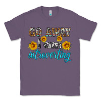 Lavender go away i am introvering Classic Tee - HRA Design Shop