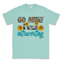 Seafoam go away i am introvering Classic Tee - HRA Design Shop