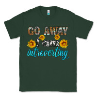 Sports Green go away i am introvering Classic Tee - HRA Design Shop