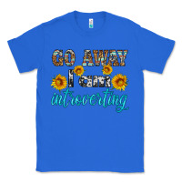 True Royal go away i am introvering Classic Tee - HRA Design Shop