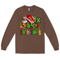 Chestnut tx christmas cowgirl Long Sleeve Tee - AdoDesignShop