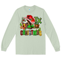 Matcha tx christmas cowgirl Long Sleeve Tee - AdoDesignShop