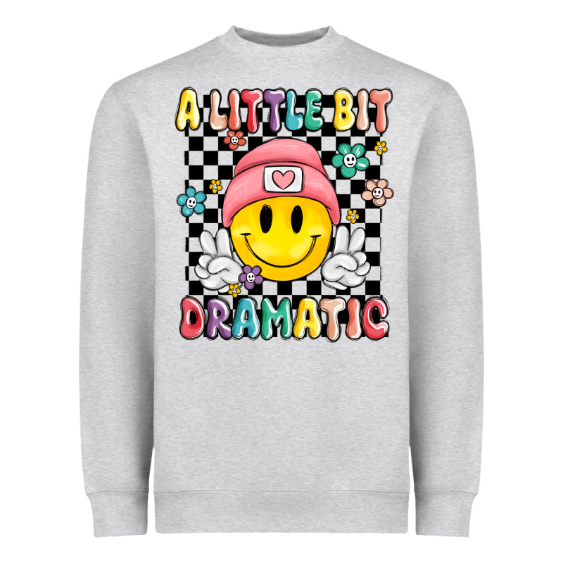 A Little Bit Dramatic Heavyweight Sweatshirt by MaliasSmallBusiness | Teevron