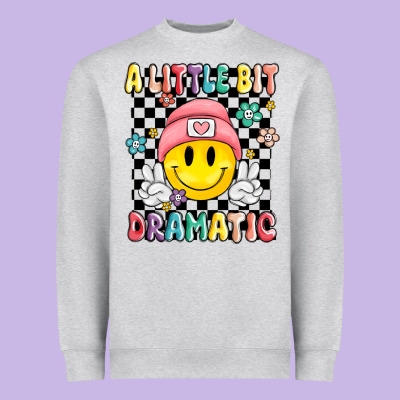 Heavyweight Sweatshirt a little bit dramatic