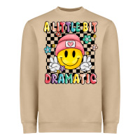 Mushroom a little bit dramatic Heavyweight Sweatshirt - MaliasSmallBusiness