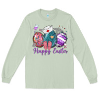 Matcha happy easter eggs nurse n Long Sleeve Tee - Neo Western