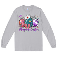 Moon Dust happy easter eggs nurse n Long Sleeve Tee - Neo Western