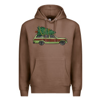 Chestnut christmas vacation car Premium Hoodie - MaliasSmallBusiness