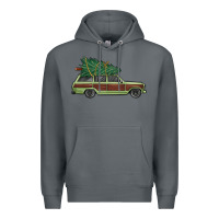 Rock christmas vacation car Premium Hoodie - MaliasSmallBusiness