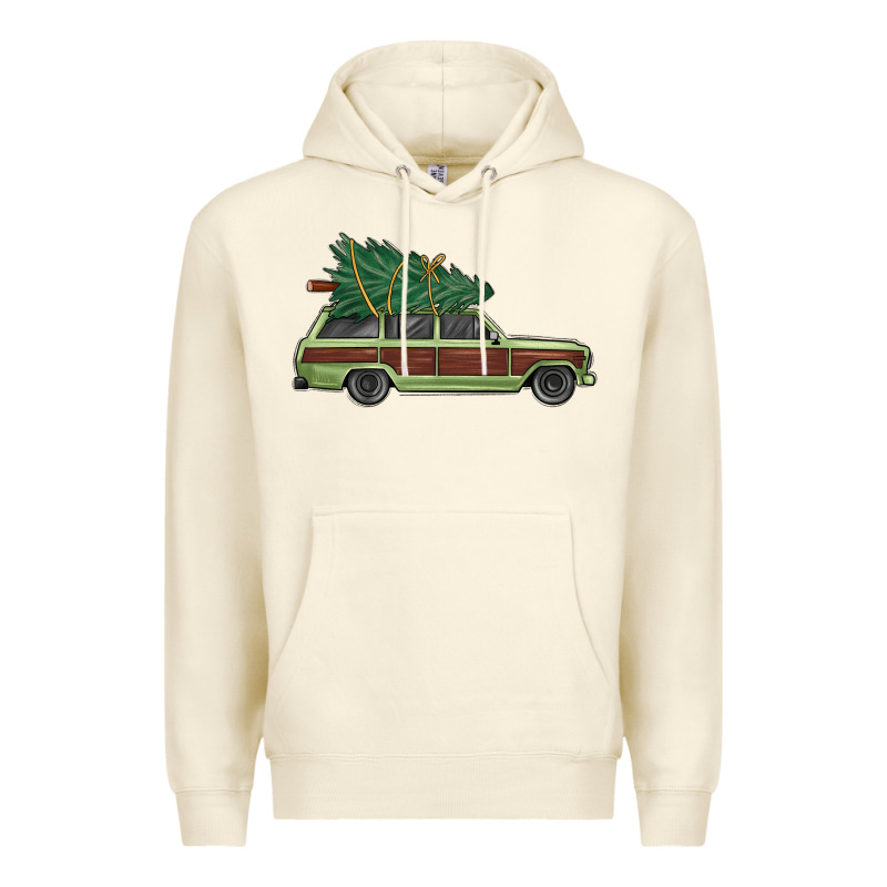Christmas Vacation Car Premium Hoodie by MaliasSmallBusiness | Teevron