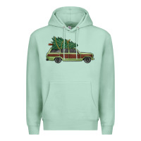 Seafoam christmas vacation car Premium Hoodie - MaliasSmallBusiness