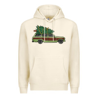 Tofu christmas vacation car Premium Hoodie - MaliasSmallBusiness