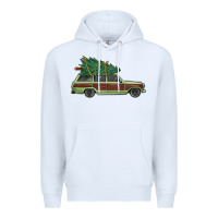 White christmas vacation car Premium Hoodie - MaliasSmallBusiness