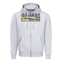 Heather Grey down syndrome Zipper Hoodie - Artiststas