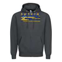 Smoke down syndrome Zipper Hoodie - Artiststas