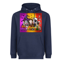 Navy hallothanksmas heifers Heavyweight Hoodie - Jasminsmagicworld