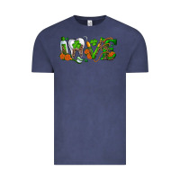 Vintage Denim Dental Love St. Patricks Day Vintage Tee - RanaPortraitStore