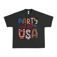 Pigment Black party in the usa Urban Heavy Tee - Zillion Design Studio