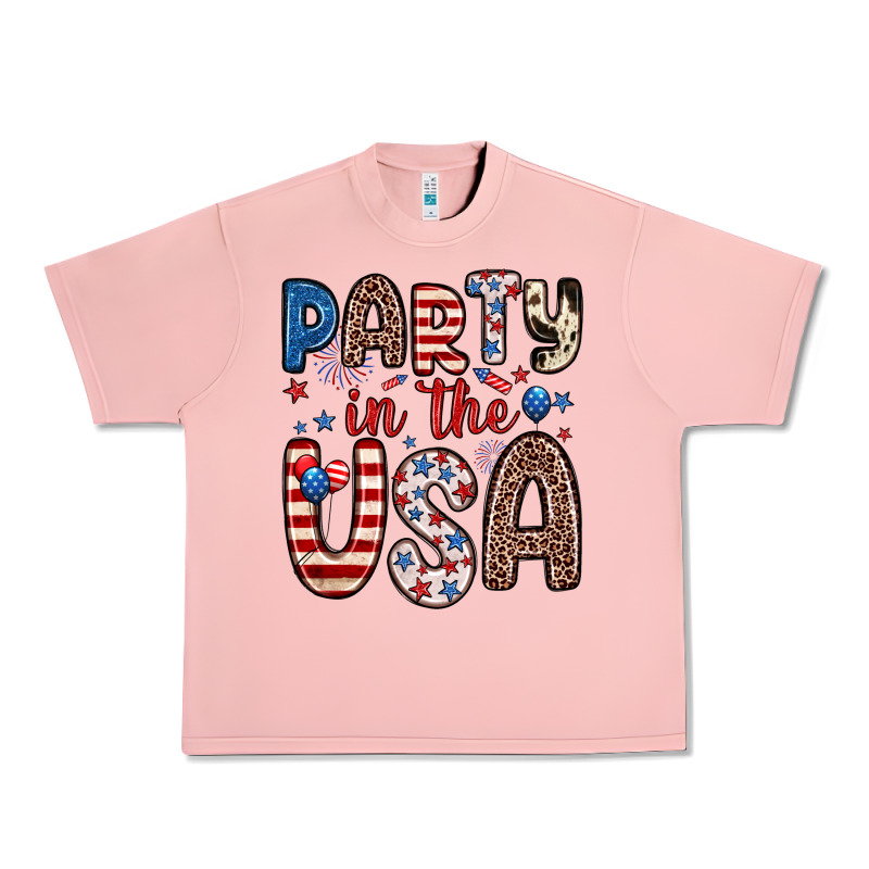 Party In The Usa Urban Heavy Tee by Zillion Design Studio | Teevron