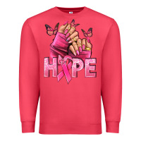 Cardinal hope cancer nails Premium Sweatshirt - NancyCooperArtShop