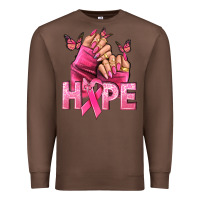 Chestnut hope cancer nails Premium Sweatshirt - NancyCooperArtShop