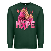 Sports Green hope cancer nails Premium Sweatshirt - NancyCooperArtShop