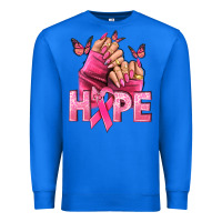 True Royal hope cancer nails Premium Sweatshirt - NancyCooperArtShop